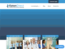 Tablet Screenshot of katondirect.com